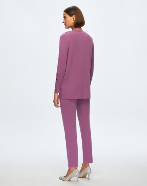 T24K-6001 Uzun Kollu Basic Tunik SCOPA-ORCHİDE - 2