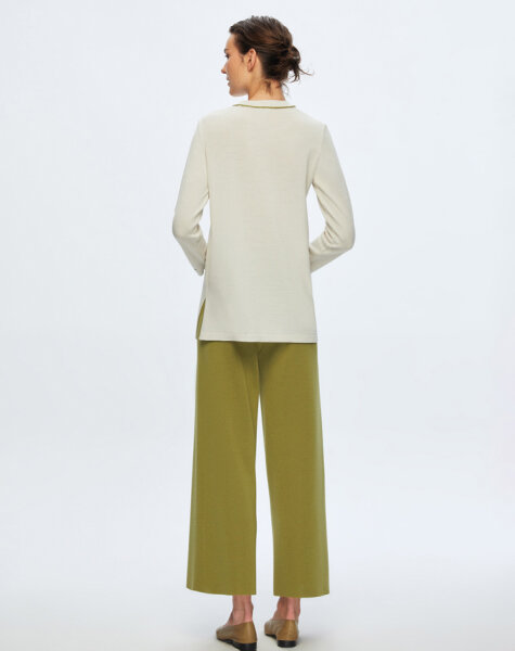 T24K-6002 Örgü Detaylı Triko Tunik VOLO-SMOKE - 2