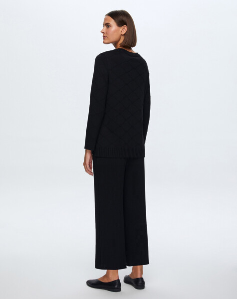 T24K-6005 Kendinden Dokulu Tunik - 14