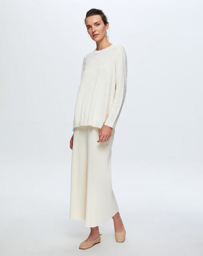 T24K-6005 Kendinden Dokulu Tunik - 16