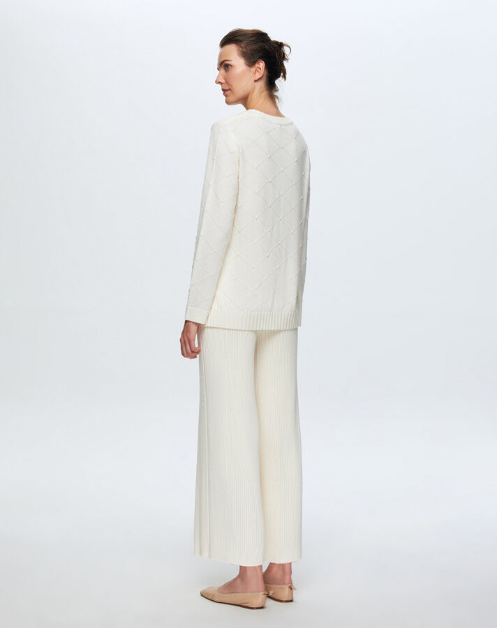 T24K-6005 Kendinden Dokulu Tunik - 17