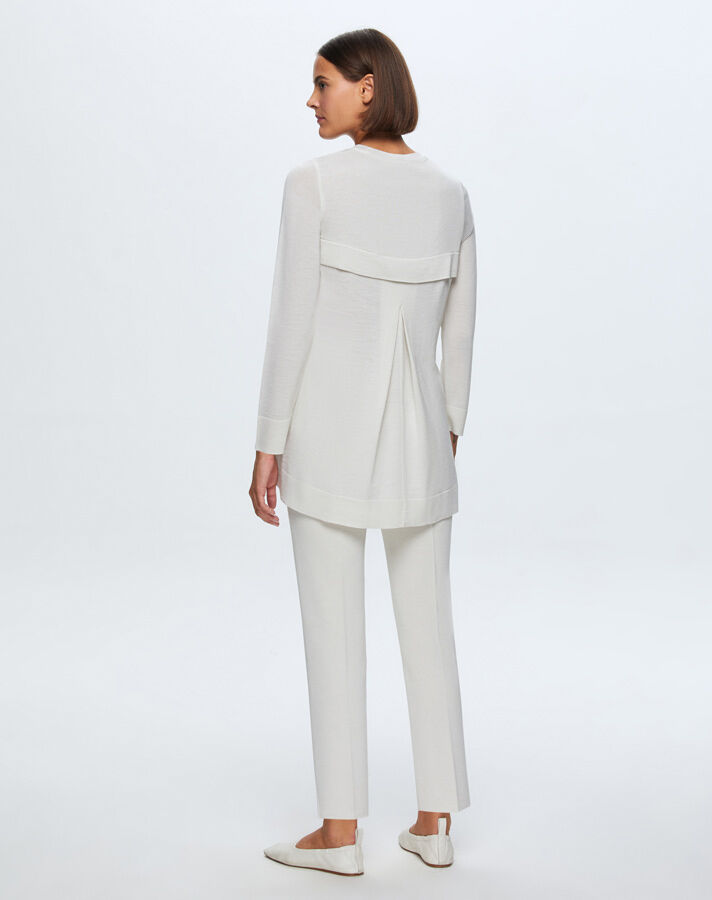 T24K-6010 Arkası Uzun Tunik VOLO-SMOKE - 3