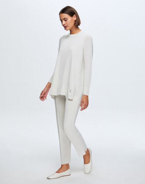 T24K-6010 Arkası Uzun Tunik VOLO-SMOKE - 2