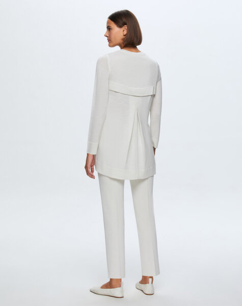 T24K-6010 Arkası Uzun Tunik VOLO-SMOKE - 3