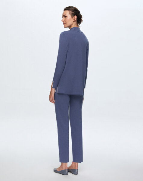 T24K-6017 Renk Şeritli Triko Tunik OGGİ-BULLET - MISS DALIDA (1)