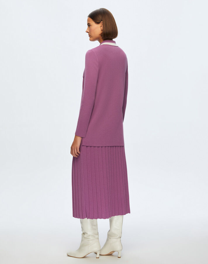 T24K-6021 Erkek Yaka Triko Tunik - 7