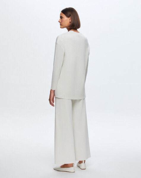 T24K-6024 Önü Taşlı Basic Tunik - 6