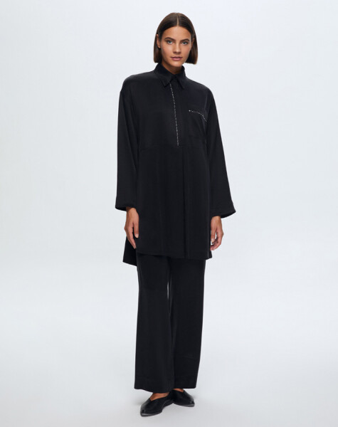 T24K-6029 Tek Cepli Kupro Tunik - 6