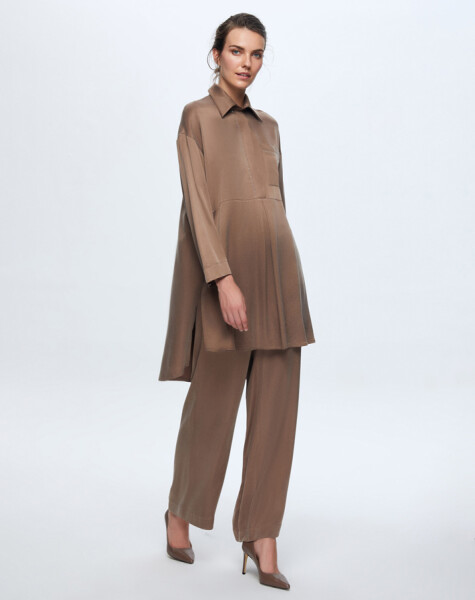 T24K-6029 Tek Cepli Kupro Tunik - 9