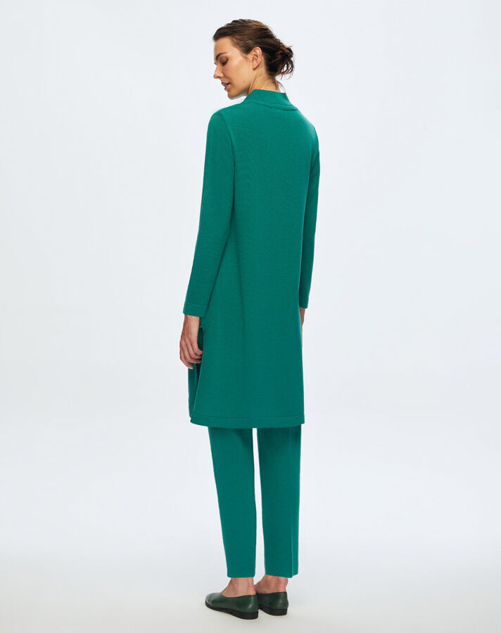 T24K-6031 V Yaka Uzun Triko Tunik IMOLA-EMERLAND - 3