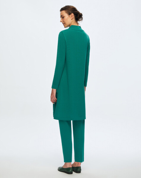 T24K-6031 V Yaka Uzun Triko Tunik - 10