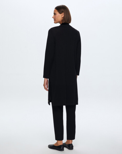 T24K-6031 V Yaka Uzun Triko Tunik - 14