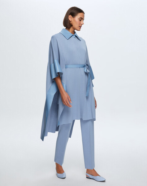 T24K-7000 Dar Paça Triko Pantolon DIDO-BEİGE - 14