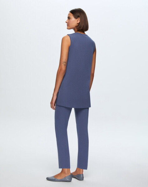 T24K-7000 Dar Paça Triko Pantolon PILA-BULLET - 2