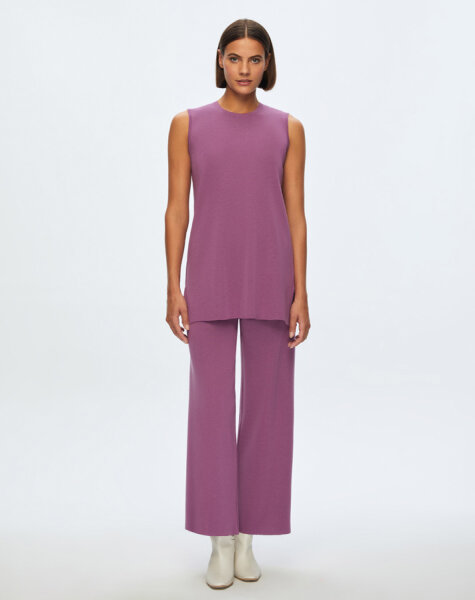 T24K-7001 Bol Paça Triko Pantolon SCOPA-ORCHİDE - 1