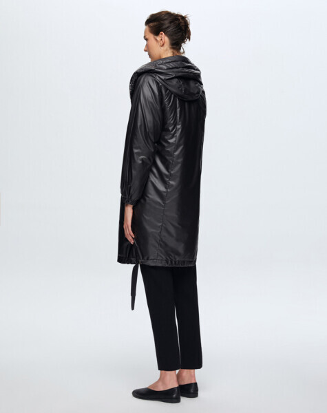 T24K-8017 Triko Astarlı Hafif Mont BLACK - 3