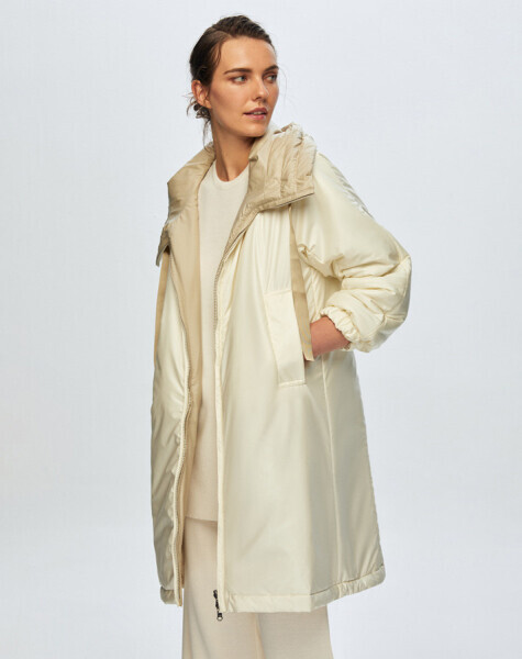 T24K-8017 Triko Astarlı Hafif Mont STONE - 2