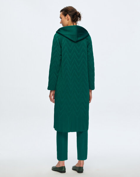 T24K-8023 Kapişonlu Kapitone Kap IMOLA-EMERLAND - 3