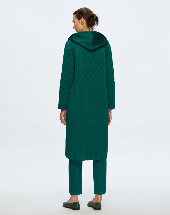 T24K-8023 Kapişonlu Kapitone Kap IMOLA-EMERLAND - 3