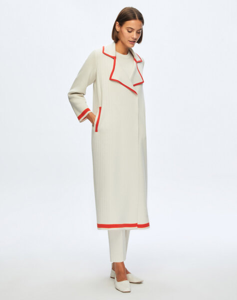 T24K-9001 Erkek Yaka Düz Renk Hırka VOLO-SMOKE 