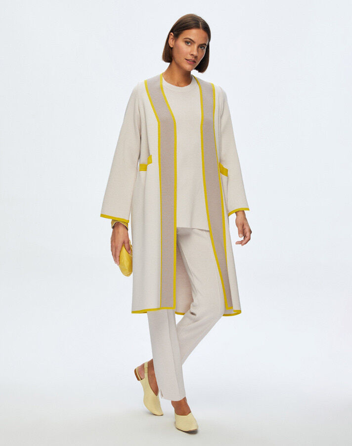 T24K-9002 Temiz Kesim Triko Hırka RAME-BONE - 1