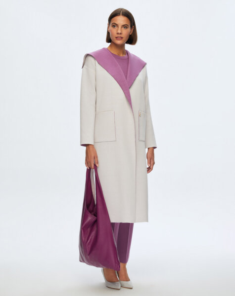 T24K-9021 Çift Taraflı Çelik Örgü Hırka RAME-BONE 