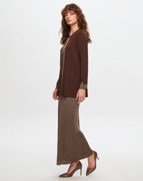 T24Y-0002 Motif Detaylı Elegant Takım - 8
