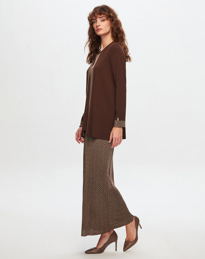 T24Y-0002 Motif Detaylı Elegant Takım - 8