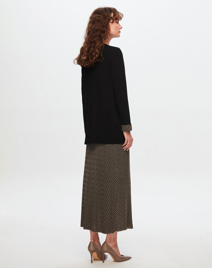 T24Y-0002 Motif Detaylı Elegant Takım - 14