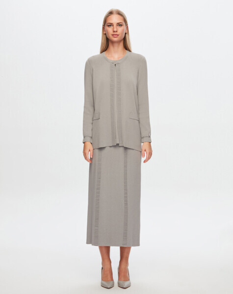 T24Y-0003 Bekletme Detaylı Cepli Takım 1179-GREY - 5
