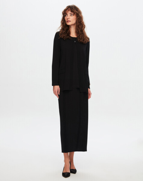 T24Y-0003 Bekletme Detaylı Cepli Takım BLACK - 2