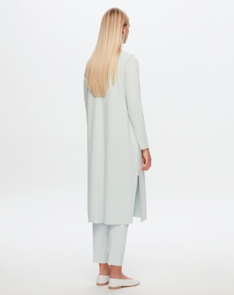 Zippered Long Vest - 6