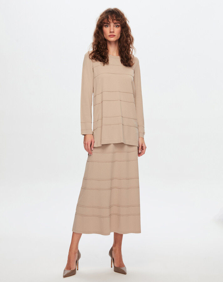 A-Line Cut Skirt - 1