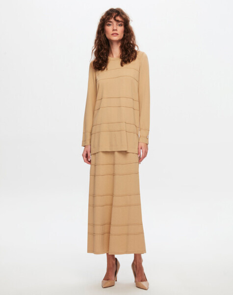 T24Y-2002 Çan Kesim Bekletmeli Etek 1241-CRAFT - 1