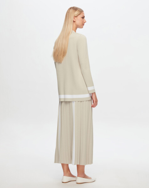 T24Y-2009 Skirt with White Stripe on the Front - 13