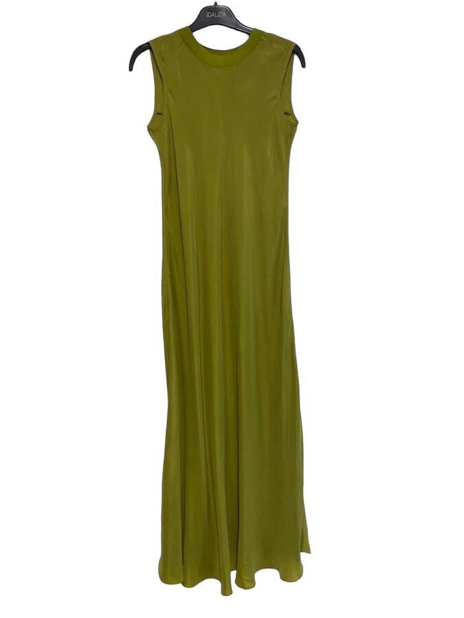 T24Y-4007 Sleeveless Flared Cupro Dress - 25
