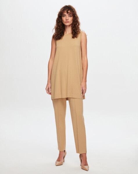 T24Y-6000 Basic Kolsuz Triko Tunik 002-MİNK - 14