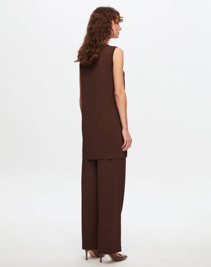 T24Y-6000 Basic Sleeveless Knitwear Tunic - 10