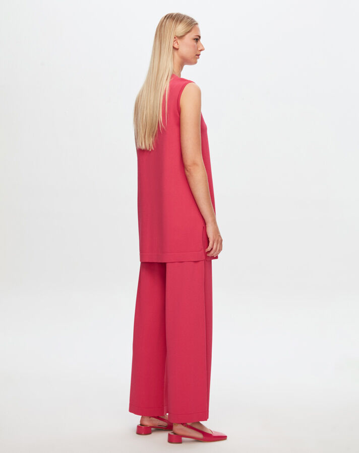 T24Y-6000 Basic Sleeveless Knitwear Tunic - 12