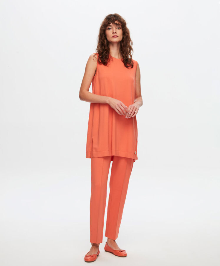 T24Y-6000 Basic Sleeveless Knitwear Tunic - 20