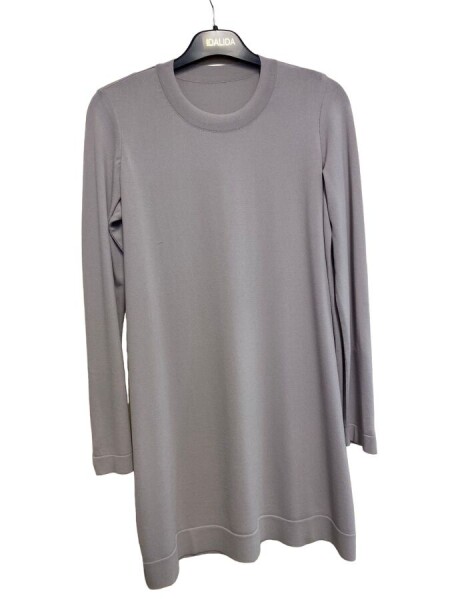 T24Y-6001 Basic Long Sleeve Knitwear Tunic - 42