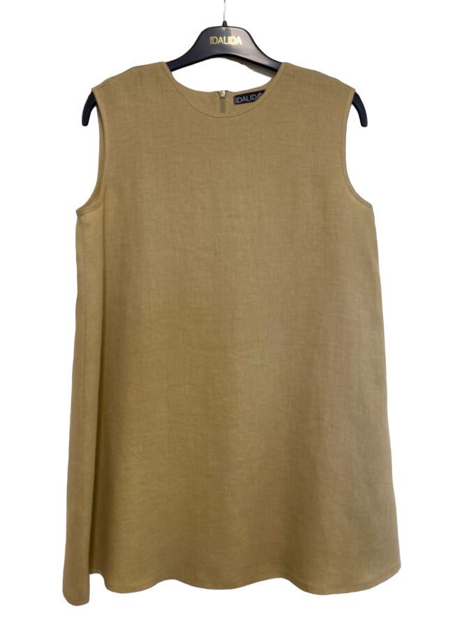 T24Y-6008 Sleeveless Linen Tunic - 12