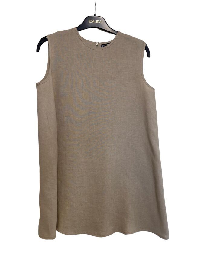 T24Y-6008 Sleeveless Linen Tunic - 9