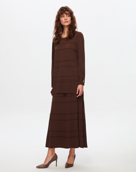 T24Y-6011 Bekletme Detaylı Triko Tunik 1241-CRAFT - 6