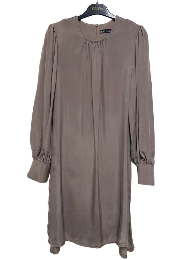 T24Y-6015 Balloon Sleeve Cupro Tunic - 11