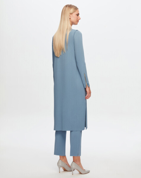 T24Y-7000 Dar Paça Triko Pantolon 1515-CAMEL - 35