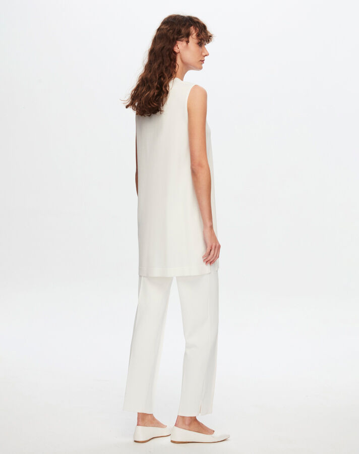T24Y-7000 Narrow Leg Knitwear Trousers - 6