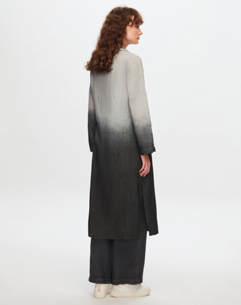 T24Y-7002 Wide Leg Gradient Linen Trousers - 2
