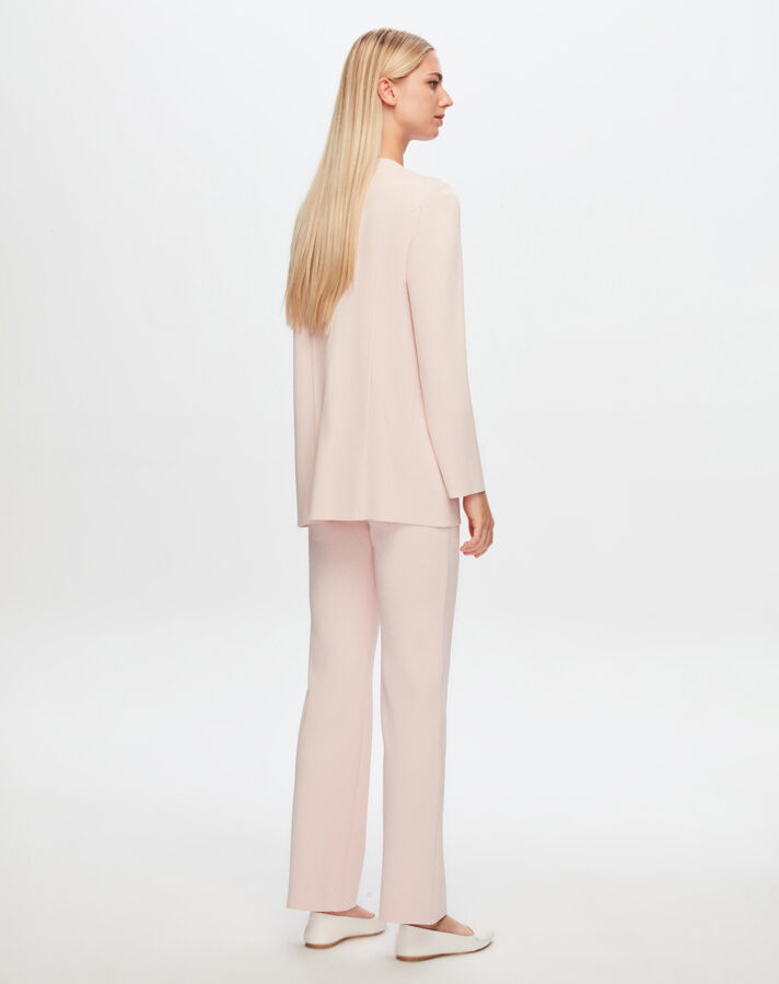 T24Y-7006 Pipe Leg Knitwear Trousers - 4