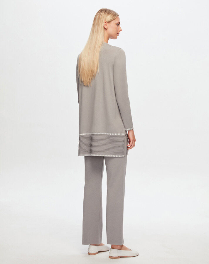 T24Y-7006 Pipe Leg Knitwear Trousers - 11